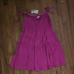 Pink Summer Dress Womens